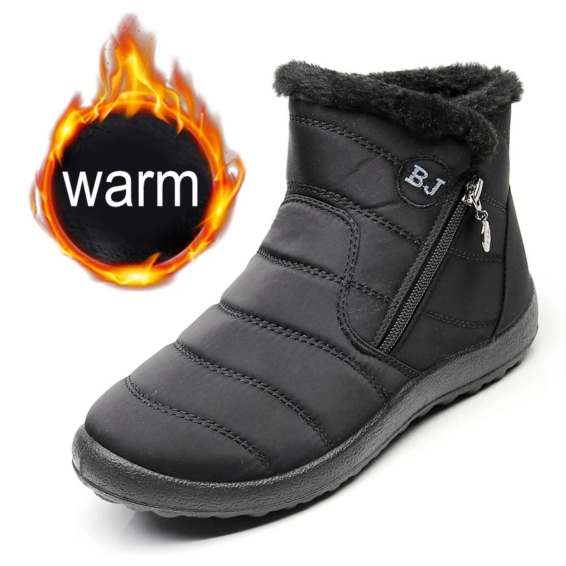 warm slip on boots