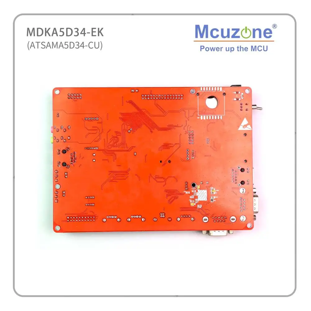 ATSAMA5D34 MDKA5D34-EK комплект разработчика, 536 МГц Cortex-A5 Процессор, 256MB DDR2, 256MB NAND, HS USB, ISI(OV2640), GMAC Ethernet, 4xUART