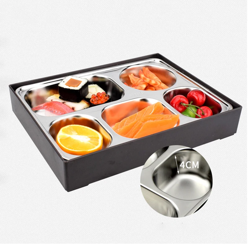 GESEW Ланч бокс для детей стеклянный микроволновый Бенто контейнер еды с отсеком