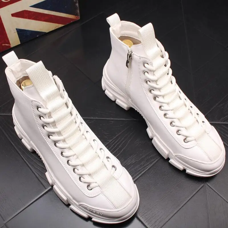 JHGCCL Boots Shoes Winter Synthetic Round Toe Adult Solid Latex Men's Boots Men's Shoes Best