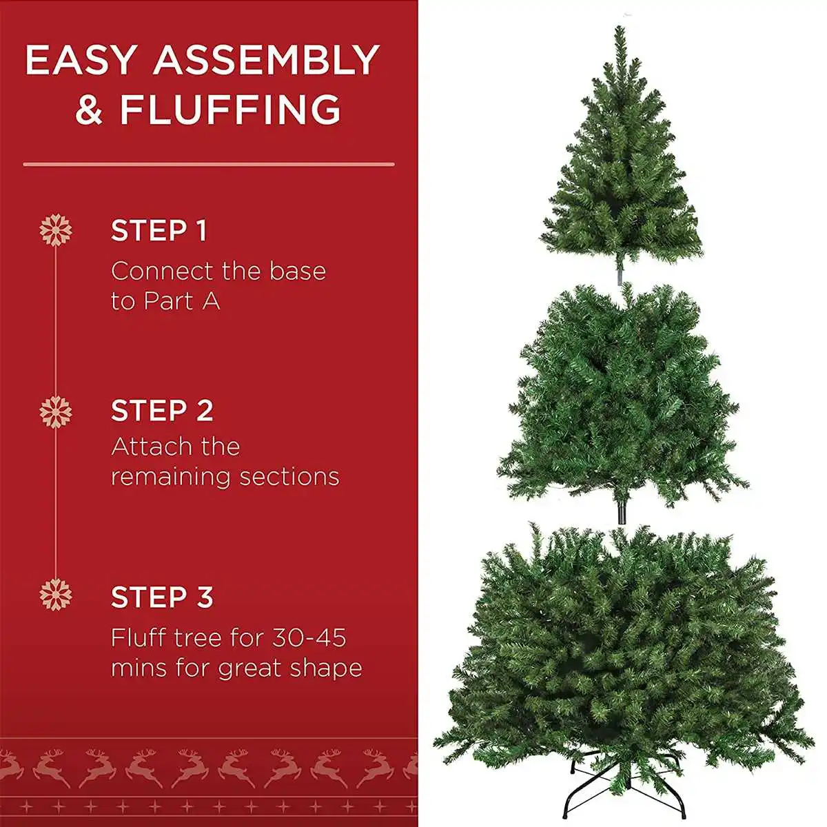 Christmas 2022 Elevation New Year 2022 Christmas Decoration Christmas Tree 6Ft Artificial Christmas  Tree With Lights 330 Leds Christmas Tree Big|Trees| - Aliexpress