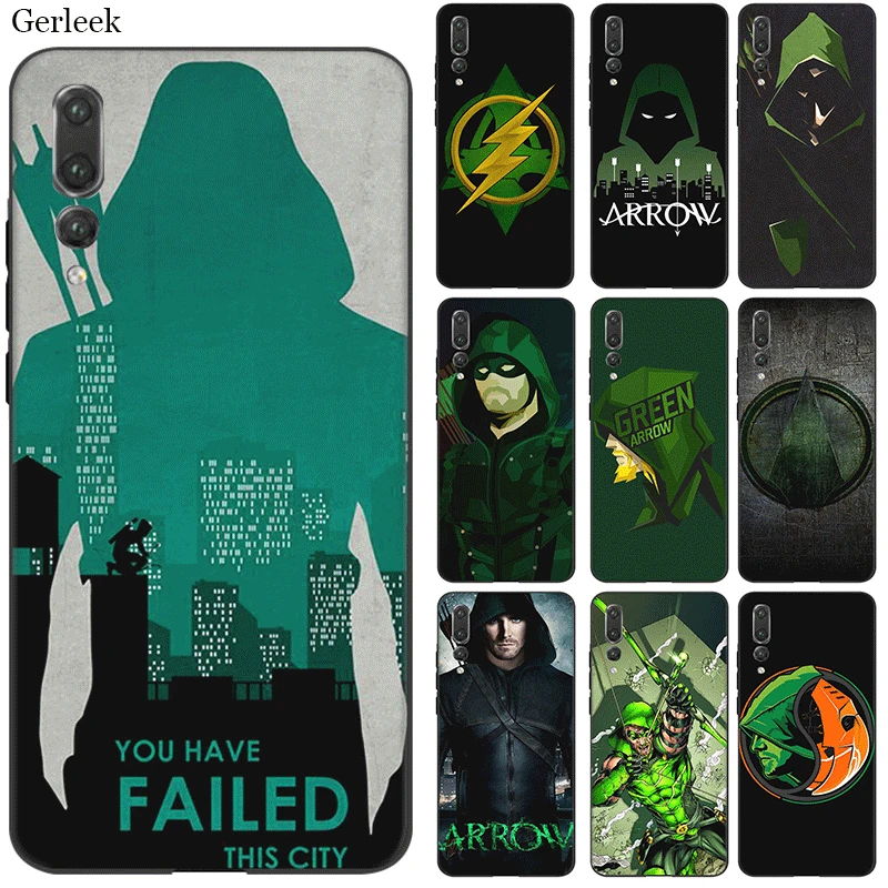 

Mobile Phone Case Tpu For Honor 6A 7A 7X 7C 8X 8C 9X View 20 10 Lite Pro Cover American Tv Series Green Arrow