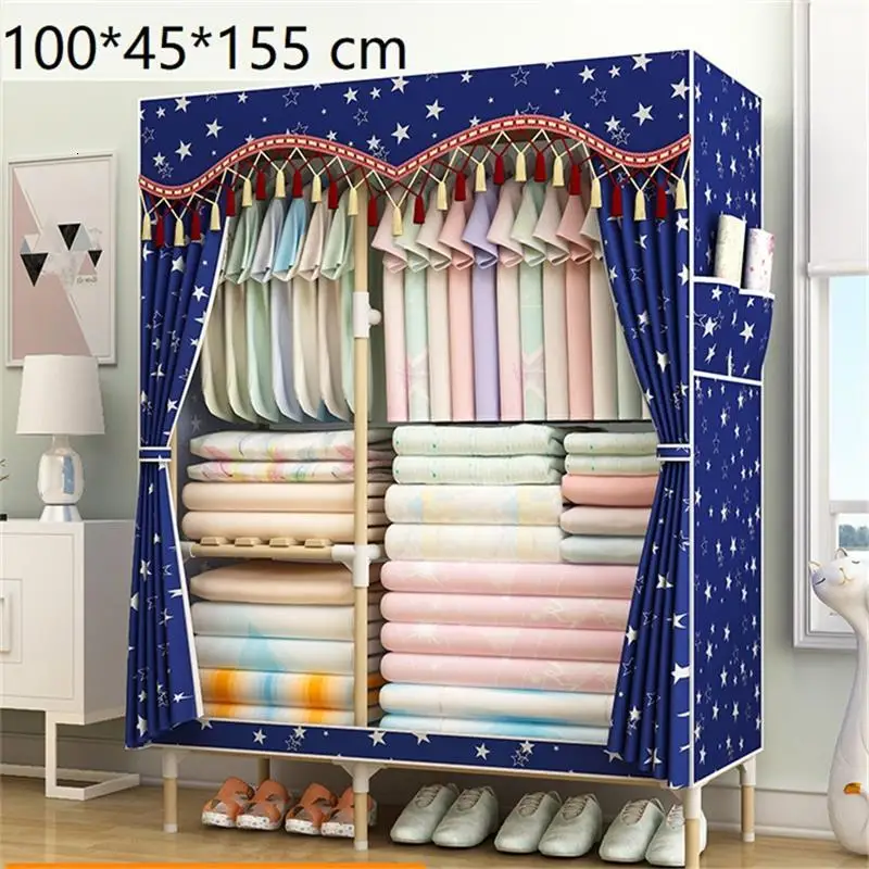 Tela Armoire Yatak Odasi Mobilya Penderie Placard De Range Chambre Armario Mueble мебель для спальни шкаф гардероб - Цвет: Version R