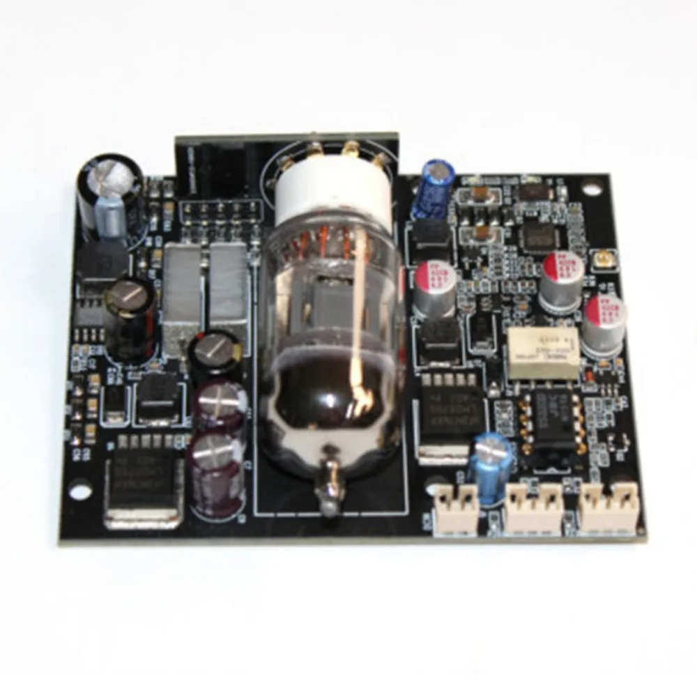 DYKB 12AU7 трубка CSR8675 BT 5,0 аудио приемник плата ES9018 декодер DAC 12s сигнал APTX AUX для 12 В 24 в автомобильный усилитель