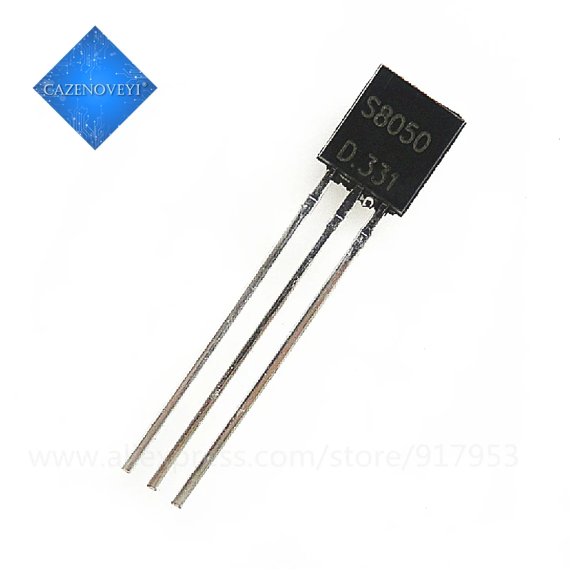 

100pcs/lot Transistor S8050 S8050D 8050 D331 NPN TO92 Package IVAN new In Stock
