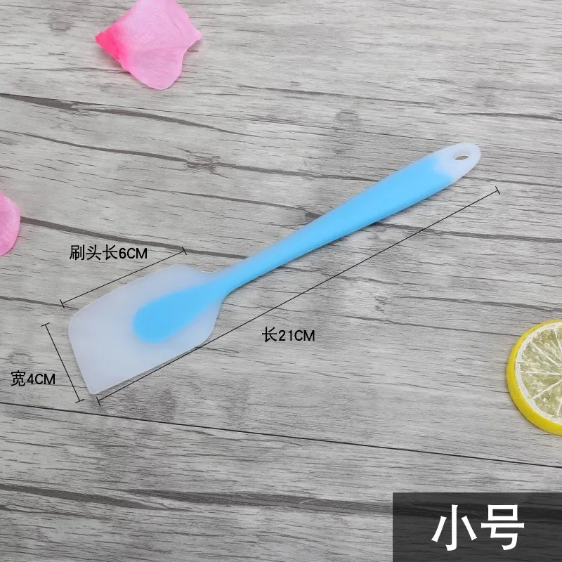 Small scraper Pastry and pastry accessories cake with spatula silicone spatula baking pastry cream scraper Cream scraper kitchen supplies - Цвет: Small scraper