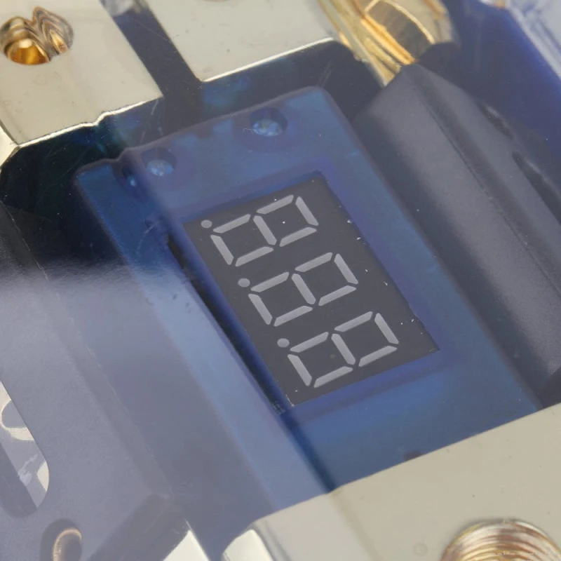 Светодиодный аудио-Дисплей Держатель предохранителя стерео распределительный блок предохранитель для автомобиля