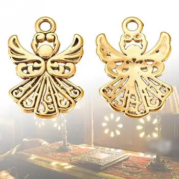 

DIY Keychain Angel Pendant Metal Exquisite Charm Retro Bracelet Jewelry Making Alloy Not Fading & Not Allergic Zinc Alloy 500PCS