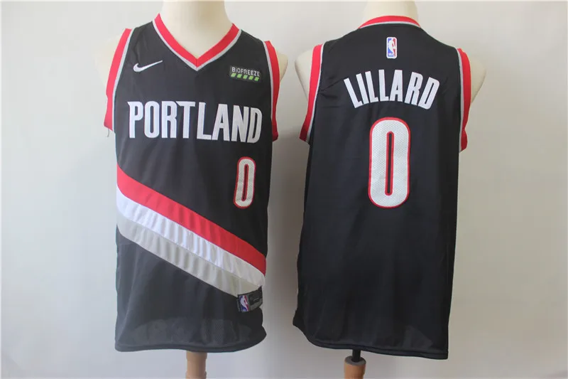 MEN /20 Новинка мужской baskeball Портленд#0 Damian Lillard#3 c. J. McCollum Майки - Цвет: MEN
