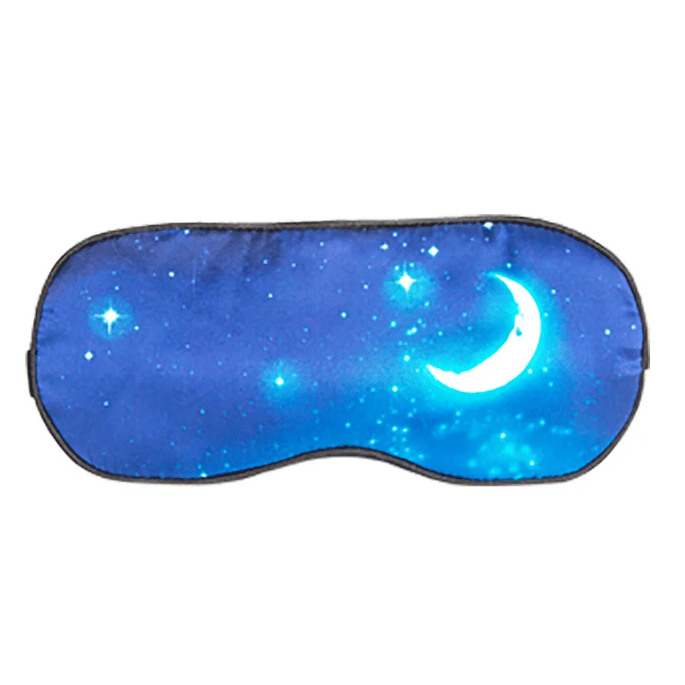 

[Dream House] Printed Silk Eye Mask Soft Mulberry Silk Heat And Clod Applications Eye Mask Sleep Nursing Eye Patch Genuine Produ