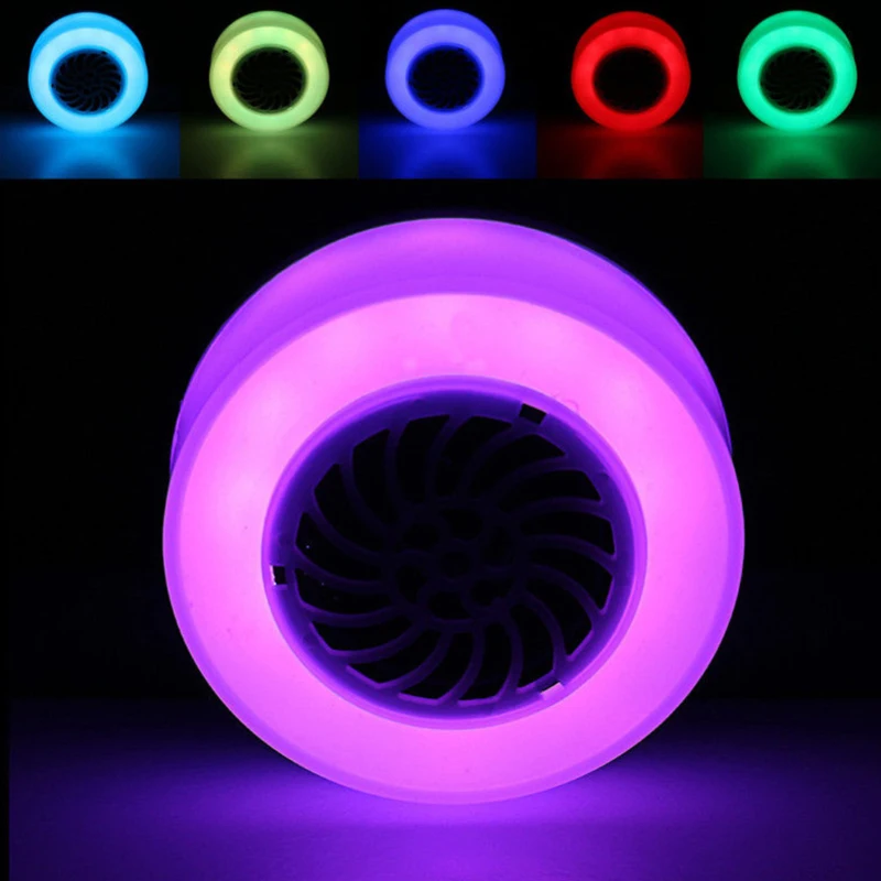 Светодиодная музыкальная лампа беспроводная домашняя Громкая Колонка RGB Bluetooth 4,0 E27 Бар аудио KTV умная лампа