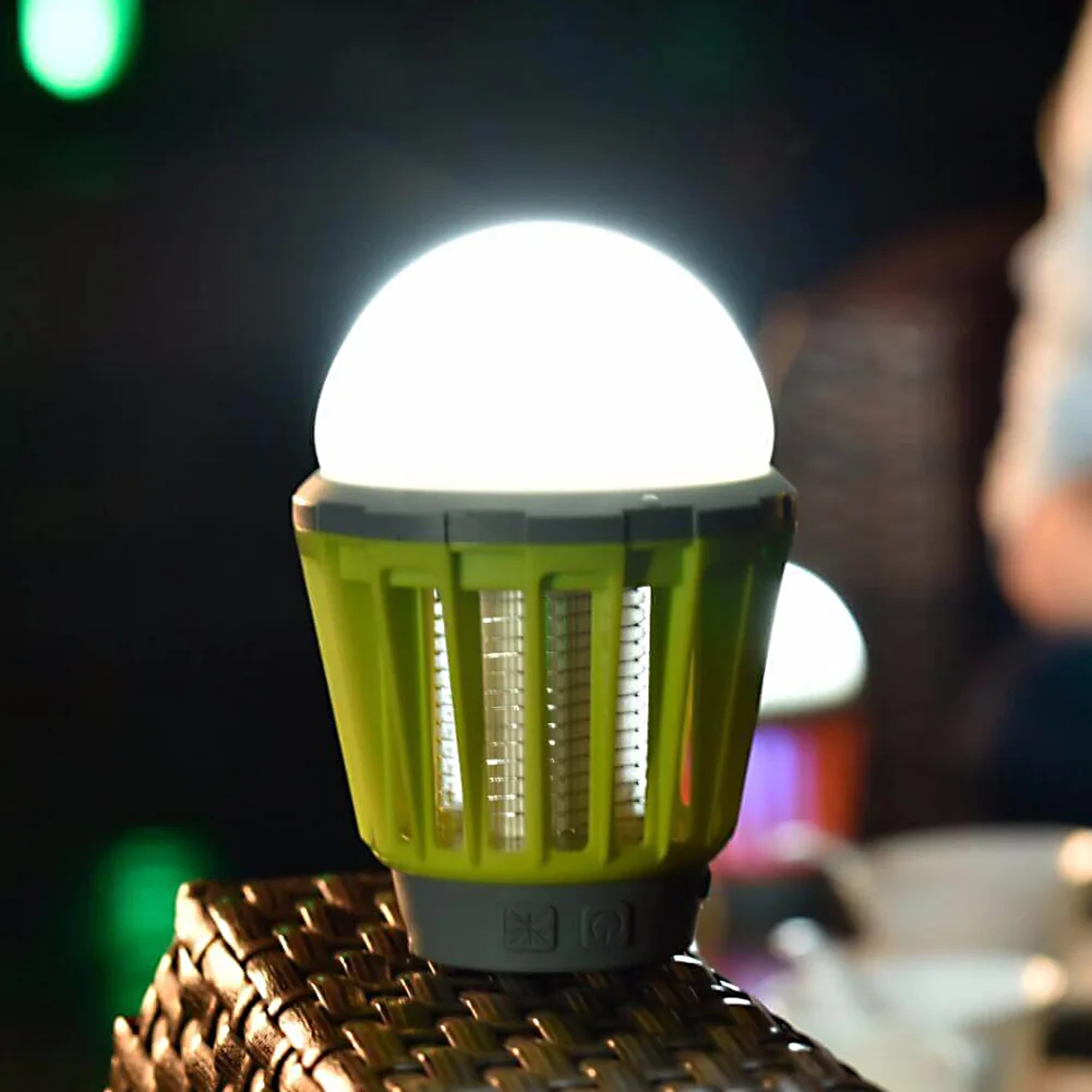 

Trap Camping Outdoor Waterproof Bug Safe USB Rechargeable Insect Adjustable Anti Repellent Portable Mosquito Killer Light UV LED