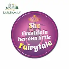 *#Best Price EARLFAMILY 13cm x 13cm for She Lives In Her Own Little Fairytale Sign Car Stickers Vinyl Windshield RV VAN Car Accessories JDM *#Best Price EARLFAMILY 13cm x 13cm for She Lives In Her Own Little Fairytale Sign Car Stickers Vinyl Windshield RV VAN Car Accessories JDM