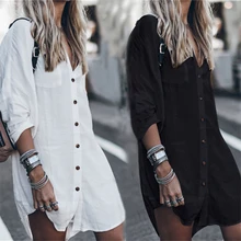 Пляжное платье, Saida de Praia, хлопковое, Пляжное, накидка, кафтан, Пляжное, парео, для Плайя, Mujer, кружевное бикини, накидка, купальник, накидка# Q648