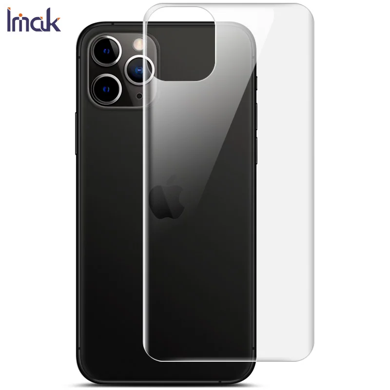 Для Apple iPhone 11 Pro Max защитная пленка IMAK Hydrogel III для передней и задней панели 0,15 мм TPU пленка для iPhone 11 iPhone11 Pro не стекло - Цвет: 2PCS Back