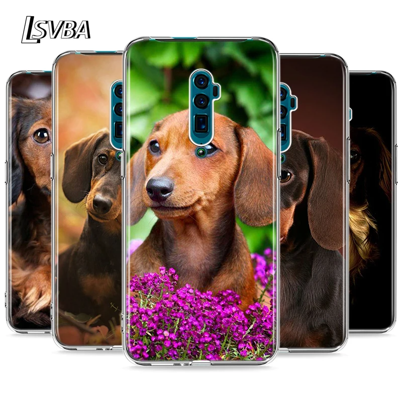 Чехол для OPPO Reno 4 3 Pro 10X Zoom 2 Z F ACE X2 5G Coque такса собака добермана A5 A9 2020 чехол телефона