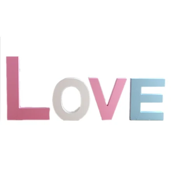

Window Display Home Wedding Decoration Wooden English Letters Love Decoration Store Decoration Shooting Props Miniature