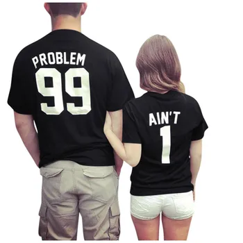 

2020 Summer Casual Tshirt Men Couples Lovers Valentine's Day Short Sleeve Clothes Love Letter Print T Shirts Camiseta Hombre#C12