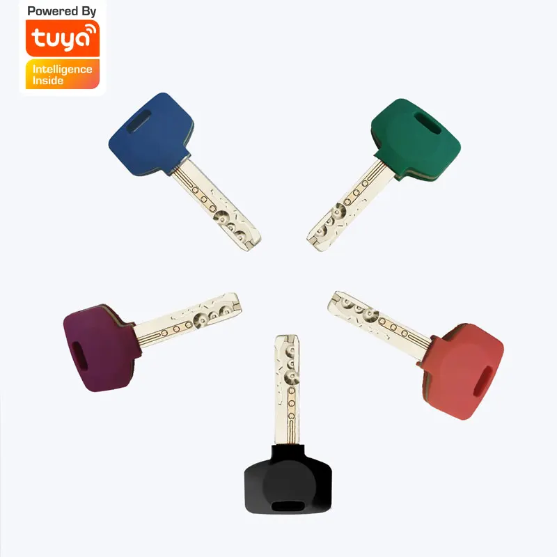 Tuya версия) Xiaomi Aqara Smart Lock Core Cylinder Интеллектуальный безопасный замок для двери шифрование с ключами работа с приложением Tuya