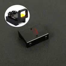 Тактический RMR красная точка зрения низкий Пикатинни Крепление база адаптер для Trijicon RMR Vism Красный точка зрения Охота страйкбол Caza