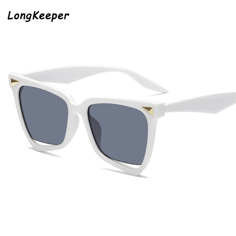 Женские винтажные Квадратные Солнцезащитные очки для женщин Роскошные брендовые солнцезащитные очки «кошачий глаз» Оттенки для женщин классические черные солнцезащитные очки UV400