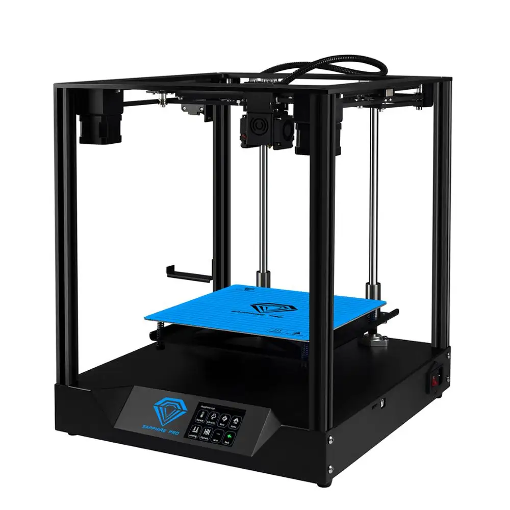 3d принтер сапфир профессиональный принтер diy CoreXY BMG экструдер Core xy 235x235 м Сапфир S Pro DIY наборы 3,5 дюймов сенсорный экран