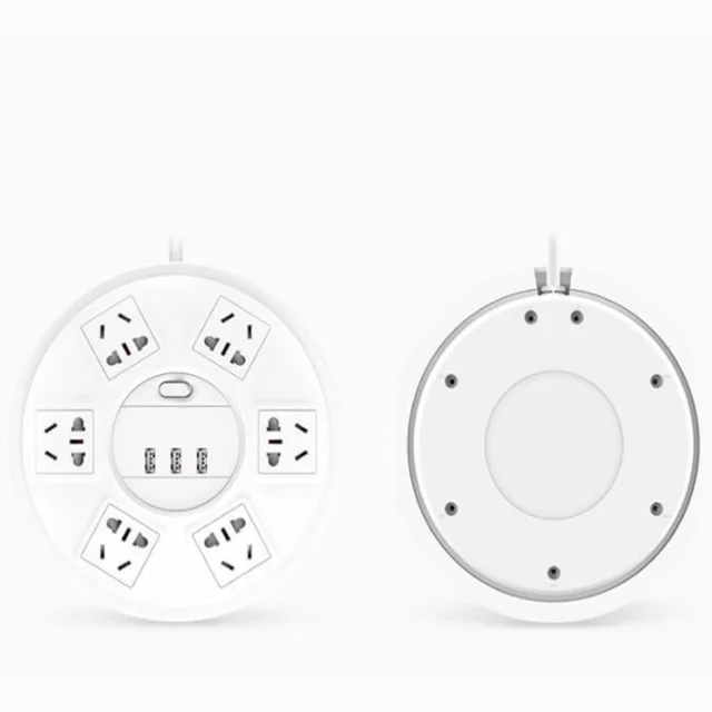 Youpin TP 6 портов Блок питания с 3 USB 2500 Вт 10А USB защита питания зарядное устройство - Цвет: classic version