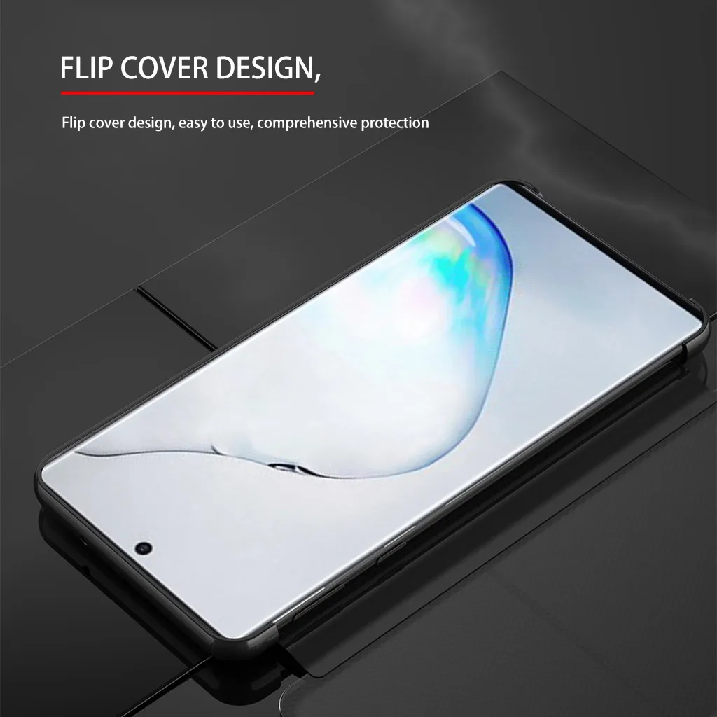 Чехол для телефона samsung Cover Smart View Mirror кожаный флип-чехол с подставкой для samsung Galaxy Note 10 6,3 дюймов FW3