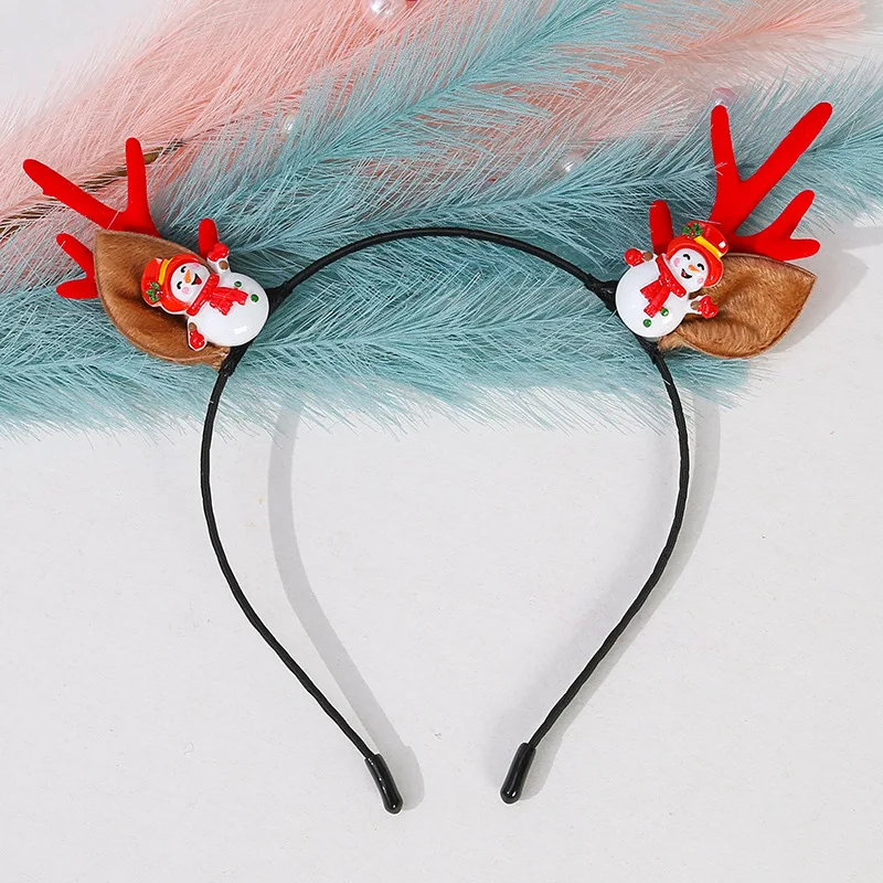 Hairband 8 Новинка года; рождественские заколки с рогами; заколка для волос для девочек; подарки; милые украшения для волос; заколка для волос; Детские Модные аксессуары для волос - Цвет: Hairband 8