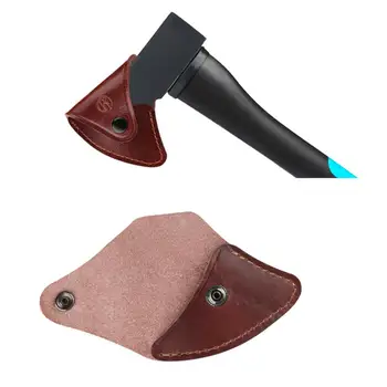 

Axe Head Sheath Leather Outdoor Camping Axe Case Durable And Wear-resistant For Outdoor Work Camping