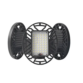 

E26 E27 144 LED Garage Lamp 80W Warehouse Factory Gym Deform Light 85-265V