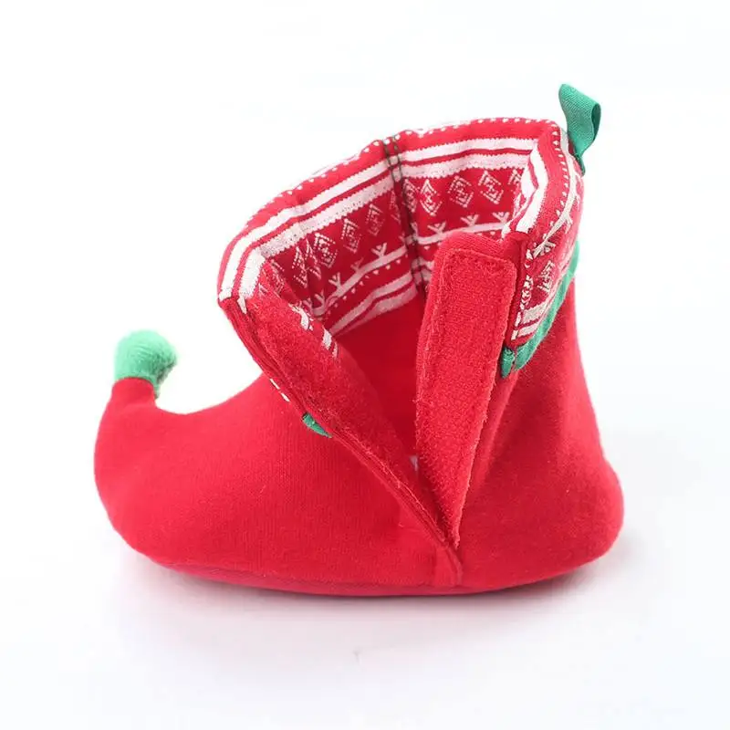 New Style Toddler Newborn Christmas Boots For Toddlers Kids Baby Girls Boys Flock Shoes Winter Warm Snow Boots Bootie Shoes