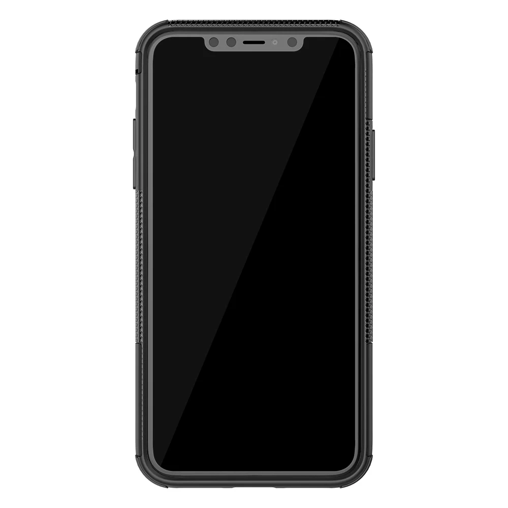 Чехол для iPhone 11 Pro MAX XR X XS MAX 8 7 6 6S Plus, жесткий пластиковый мягкий силиконовый гибридный защитный чехол-подставка из поликарбоната+ ТПУ для iPhone 11