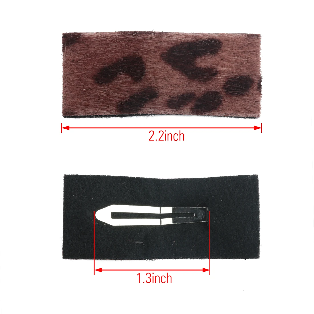 Заколки невидимки плюшевые в горошек 1/2 шт.|Аксессуары для волос девочек| |