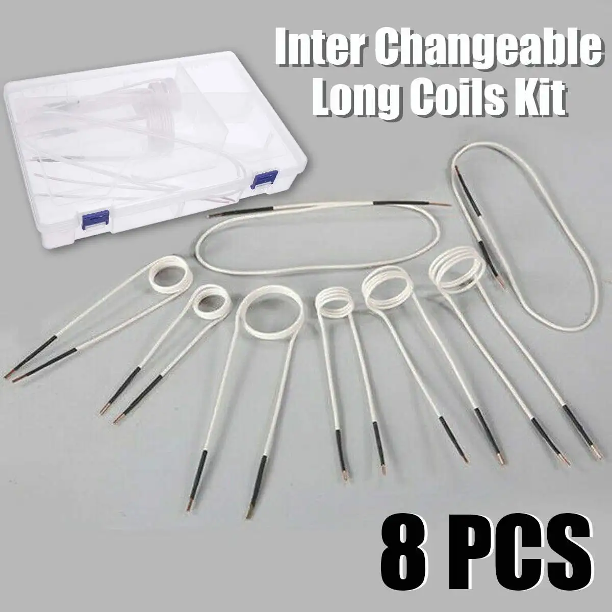 Goedkoop Nieuwe 8 Stuks Mini Magnetische Heater DIY Inductie Coils Inductie Spoel Ductor Magnetische Inductie Heater Kit Vlamloze Warmte Accessoires