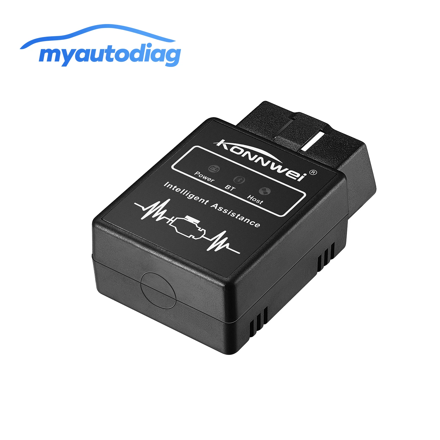 Автомобильный сканер KONNWEI KW912 считыватель кодов Bluetooth OBDII адаптер сканирующий
