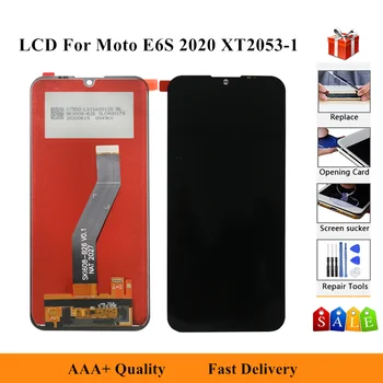 

LCD Replacement For Moto E6s LCD Display Touch Screen Digitizer Assembly For Motorola Moto E6s 2020 XT2053-1 XT2053-2