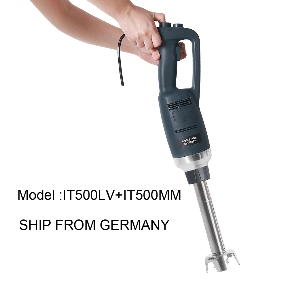 ITOP 500W Power Immersion Blender Food Processors Commercial Heavy Duty Handheld Blender Smoothie Mixer 220V Ship From Germany