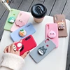 3D cartoon phone holder case for oppo realme 6 pro 6s 6i for realme xt x2 pro x lite 3 5 pro c3 soft silicone cute stand cover ► Photo 2/6