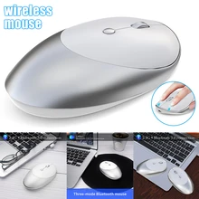 Bluetooth беспроводная мышь Бесшумная оптическая перезаряжаемая мышь для ПК ноутбука LSMK99