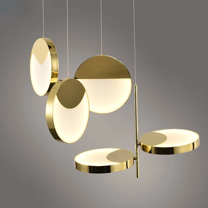 

2018 New Postmodern Creative Kitchen Led Pendant light Art Concise Restaurant Coffee Shop Designer Hanging Lights Free Shipping