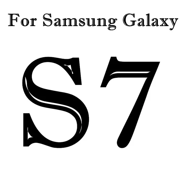 Зеркальный флип-чехол для samsung Galaxy S10 S9 S8 S7 край M10 M20 M30 A10 A20 A30 A50 A70 A6 A7 A8 A9 J2 J4 J6 плюс J3 J5 J7 - Цвет: S7