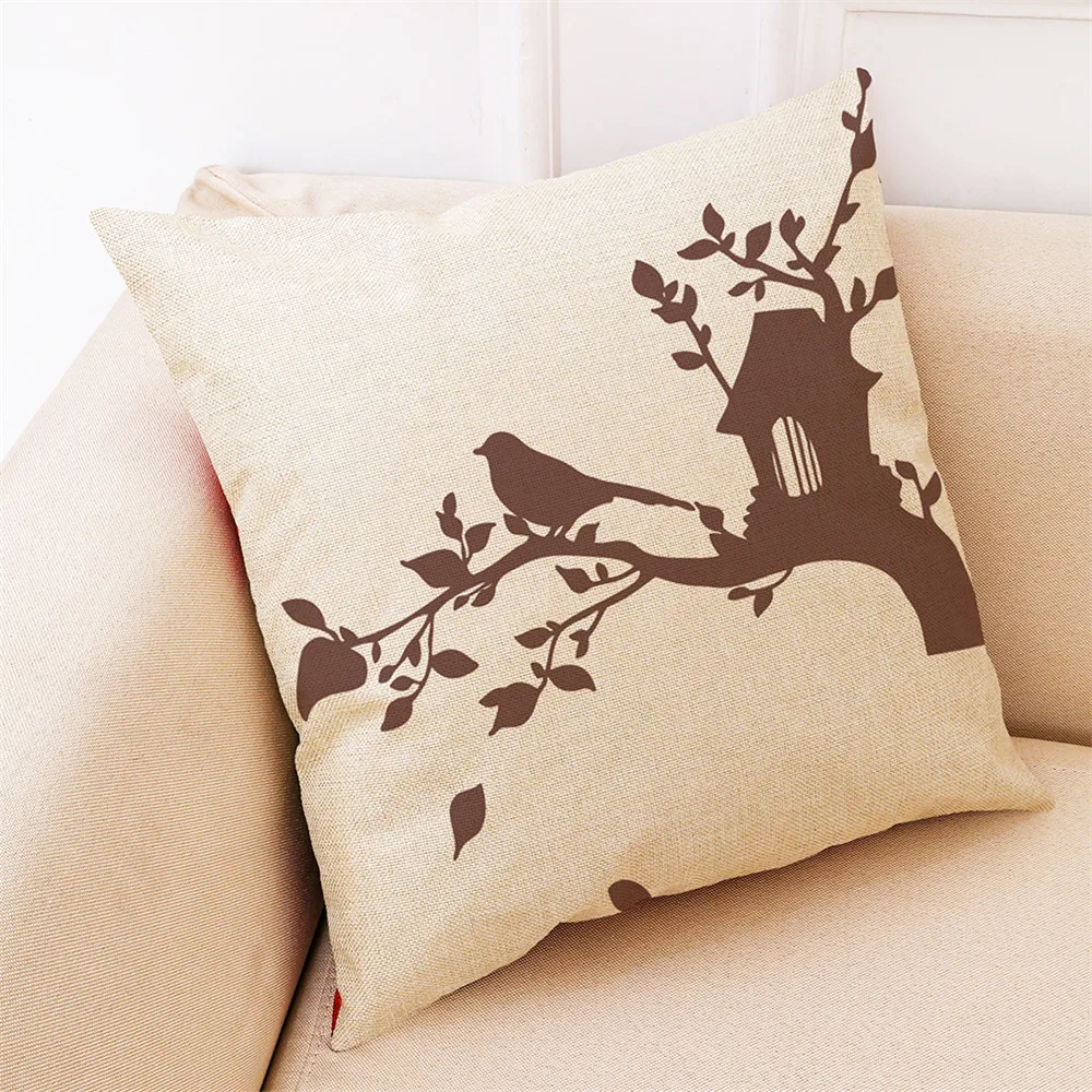 Ouneed Подушка Чехол 45*45 Home Decor Чехлы простой стиль Подушка Чехол цветы наволочки