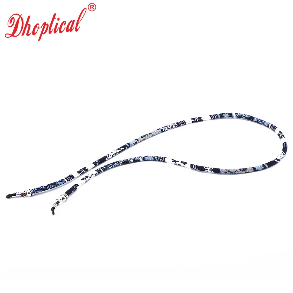 China traditional Blue And White Porcelain Series Sunglasses chains Fashion Unisex Reading Glasses String Cord Retainer Strap