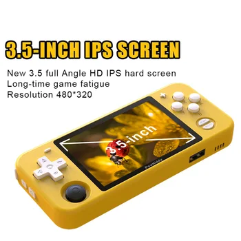 

3.5 inch IPS screen open source system handheld game console RK3326 video children's gift new retro game console RGB10