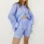 Loung Wear Спортивный Костюм Женские Шорты Комплект Полосатая Рубашка С Длинным Рукавом Топы И Свободные Мини Шорты С Высокой Талией Комплект Из Двух Частей 2021