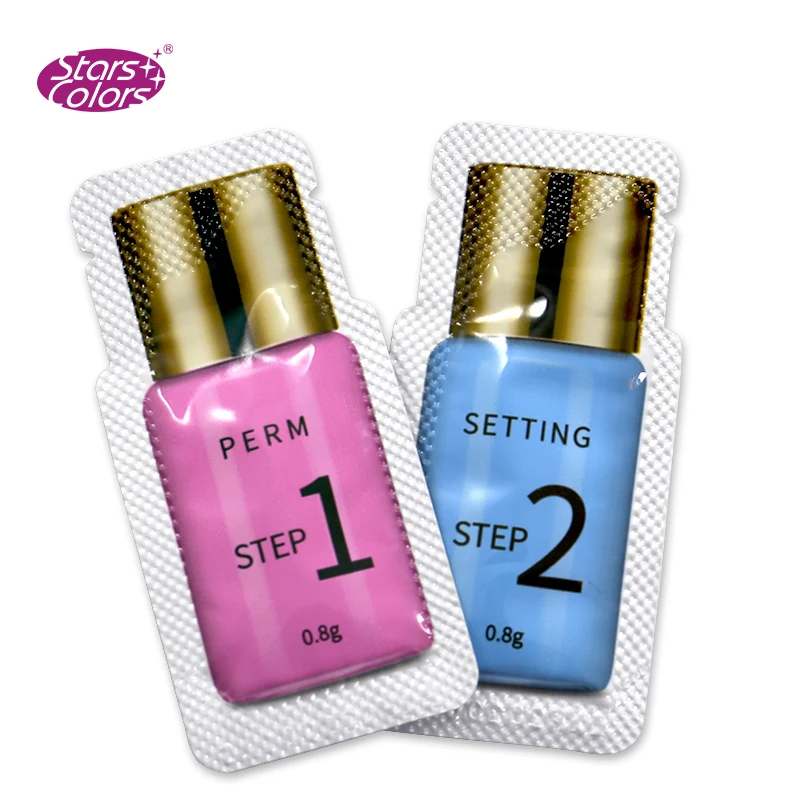 Sachet Lift-Lotion Eyelash-Perm 8-12 Makeup 10-Pairs/Lot Cilia Stereotype-Hygiene Minutes