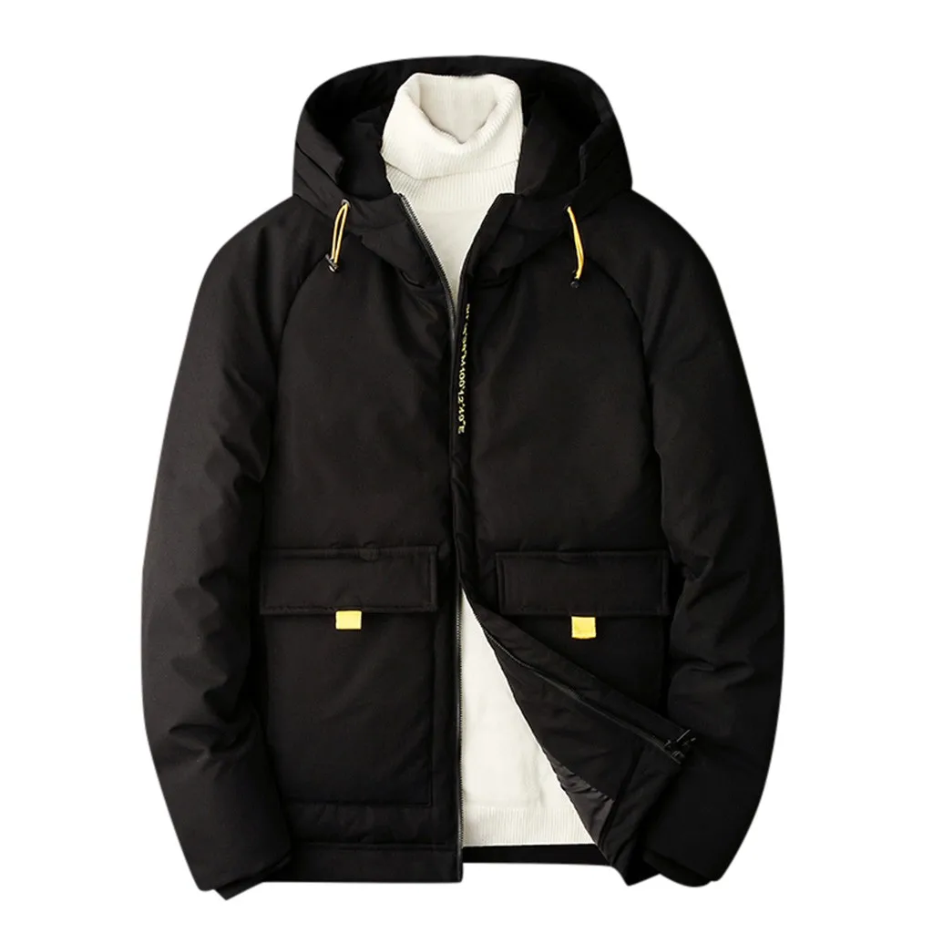 Chaqueta hombre jaqueta masculino, зимнее пальто, мужское осеннее толстое пальто, повседневная бейсбольная форма со стоячим воротником, куртка casaco