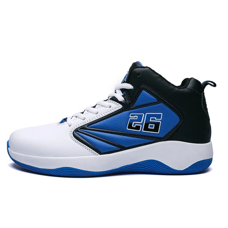 Мужская баскетбольная обувь с высоким берцем; Zapatillas Basquetball Hombre; дышащие амортизирующие кроссовки для баскетбола; мужские кроссовки в стиле ретро