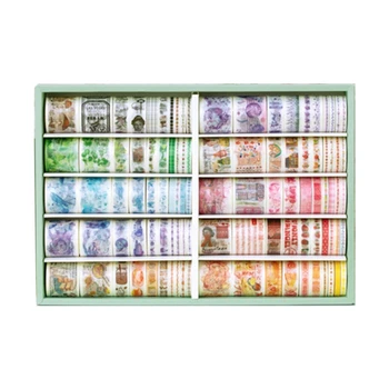 

100pcs/pack Cartoon Washi Tapes Scrapbooking Hand Account Decorative Sticker DIY 87HC